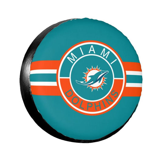 Miami Dolphins Print tire protection cover car sun protection tire protection cover