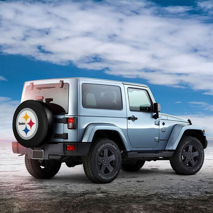 Pittsburgh Steelers Printed tire protection cover car spare tire dust protection cover