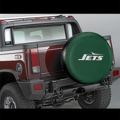New York Jets Car tire protection cover spare tire waterproof and dustproof cover