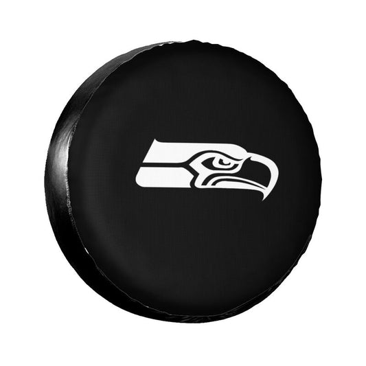 Seattle Seahawks Printing tire protection cover car sun protection tire protection covers