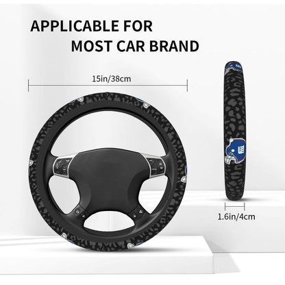 New York Giants 1 Printed elastic steering wheel cover car steering wheel protective cover