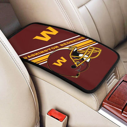 Washington Redskins Print armrest protective cover car armrest box cushion