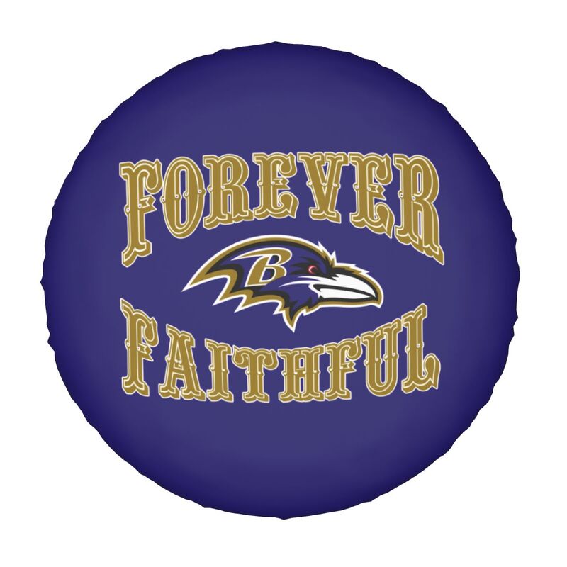 Baltimore Ravens Printing car spare tire dust protection cover tire protection cover