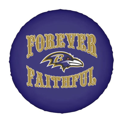Baltimore Ravens Printing car spare tire dust protection cover tire protection cover