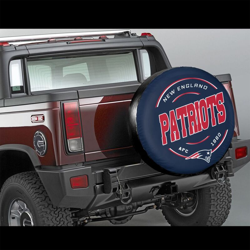 New England Patriots Printing car tire protection cover car spare tire dust protection cover