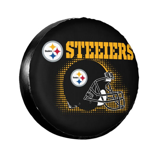 Pittsburgh Steelers Printed tire protection cover car sun protection tire protection cover
