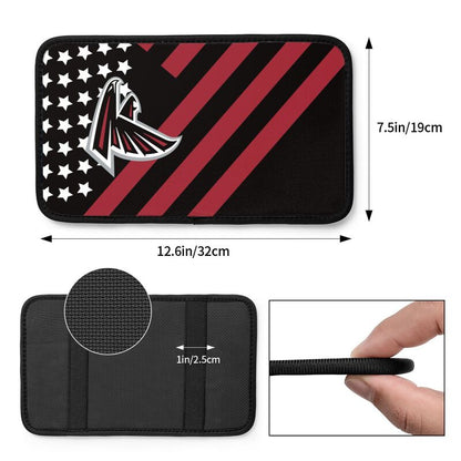 Atlanta Falcons Printed car armrest box pad anti-abrasion pad
