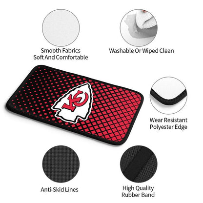 Kansas City Chiefs Car handrail box cushion Personalized printed car armrest cover