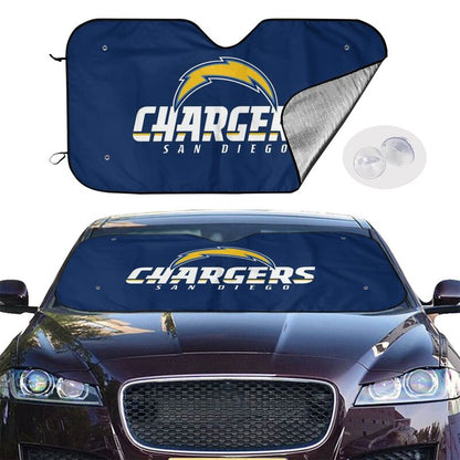 San Diego Chargers Print suitable for front Car windshield sunshades Car windshield sunshades