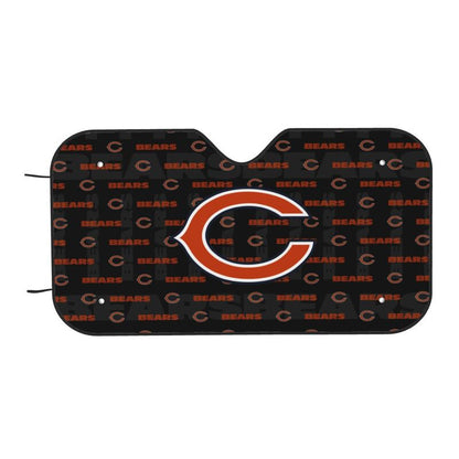 Chicago Bears Printed is suitable for front Car windshield sunshades Car windshield sunshades