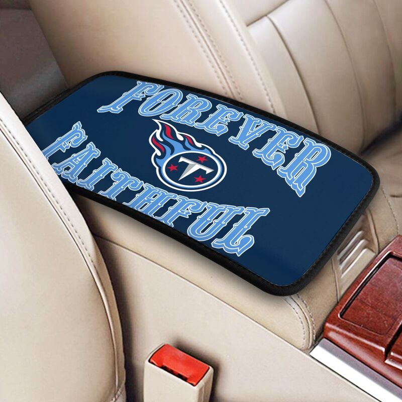 Tennessee Titans Print car armrest box cover armrest protective cover
