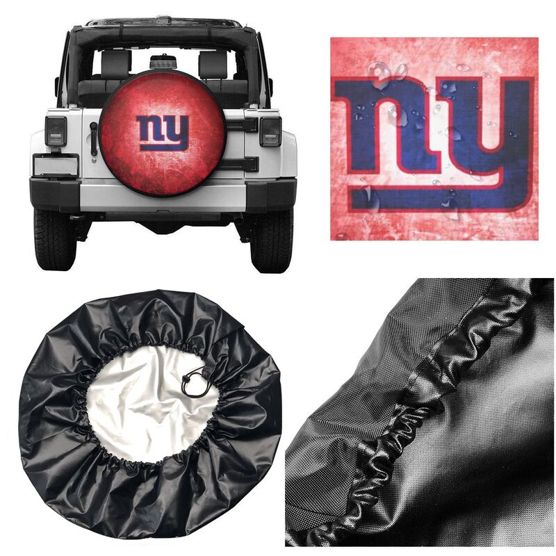 New York Giants 4 Tyre protective cover car dustproof sunscreen tyre protective cover