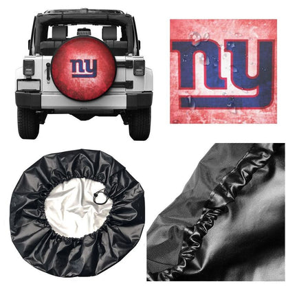New York Giants 4 Tyre protective cover car dustproof sunscreen tyre protective cover