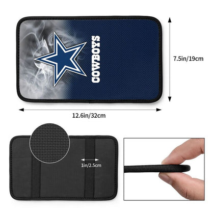 Car armrest box pad Dallas Cowboys3 Printed central armrest box pad anti slip pad