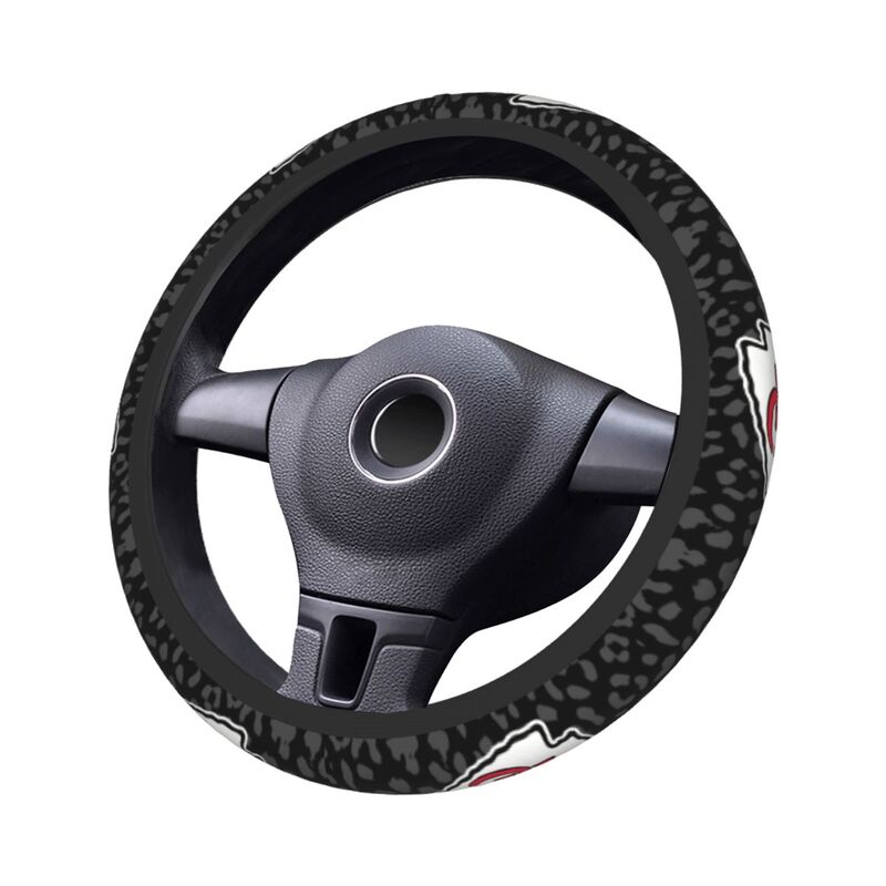 Kansas City Chiefs Printed elastic steering wheel cover car anti-skid cover
