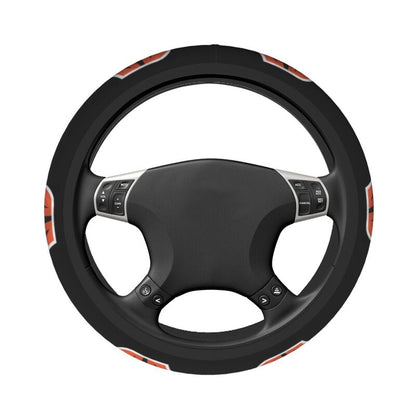 Cincinnati Bengals 2 Printed breathable elastic steering wheel anti slip cover