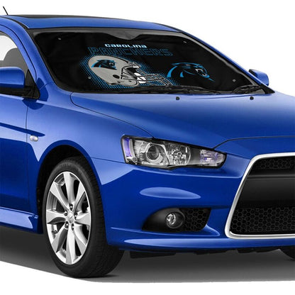 Carolina Panthers Printing Car windshield sunshades is suitable car front windshield sunshades