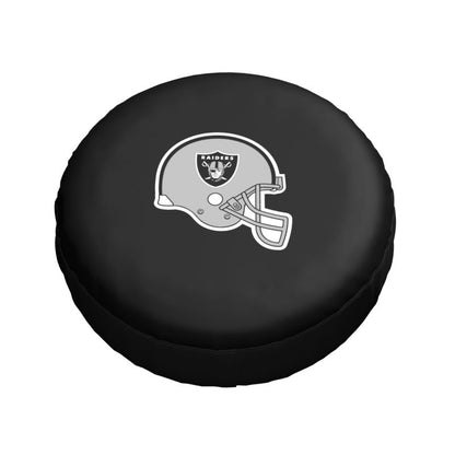 Las Vegas Raiders 2 Car tire protective cover waterproof and dustproof tire cover