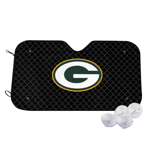 Green Bay Packers Print Car windshield sunshades is suitable front Car windshield sunshades