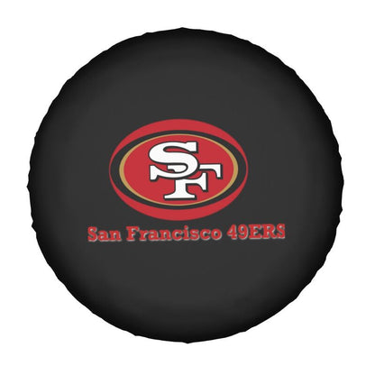 San Francisco 49ers Printing tire protection cover car sun protection tire protection covers