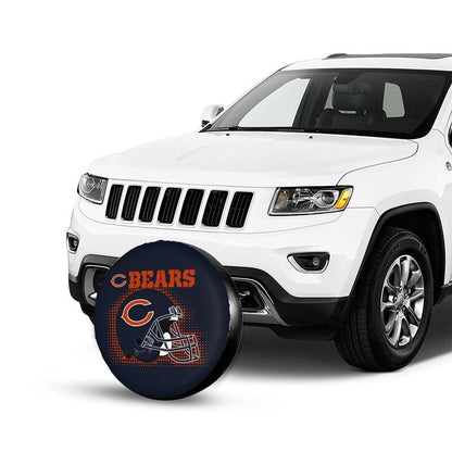 Chicago Bears Printed tire protection cover car sun protection tire protection cover