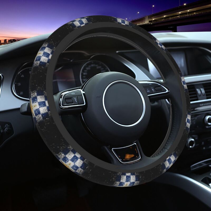 Dallas Cowboys 4 Printed breathable anti slip cover elastic steering wheel cover