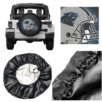 Carolina Panthers Printing tire protection covers car sun protection tire protection cover