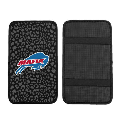 Buffalo Bills printed Car handrail box cushion Personalized car armrest cover