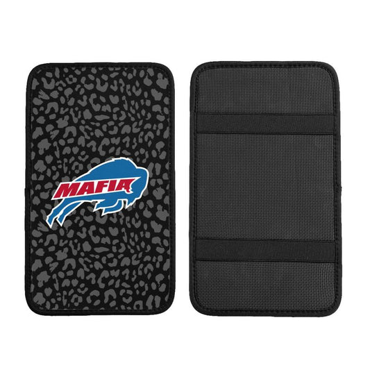 Buffalo Bills printed Car handrail box cushion Personalized car armrest cover