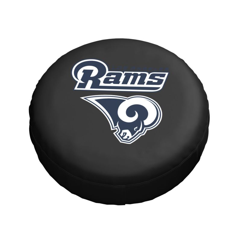 Los Angeles Rams Car tire protection cover spare tire waterproof and dustproof cover