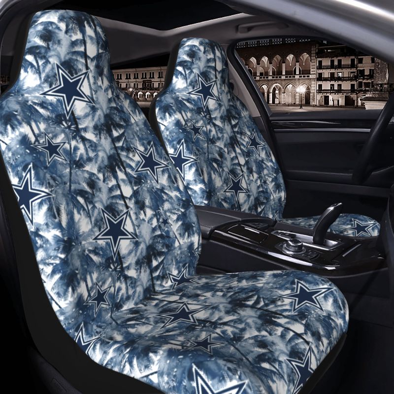 Dallas Cowboys 2 Printed seat dust protection cover car seat protective cover