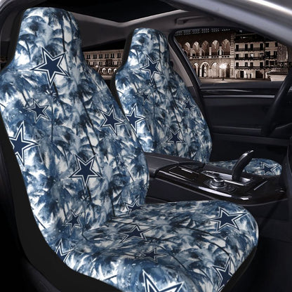 Dallas Cowboys 2 Printed seat dust protection cover car seat protective cover