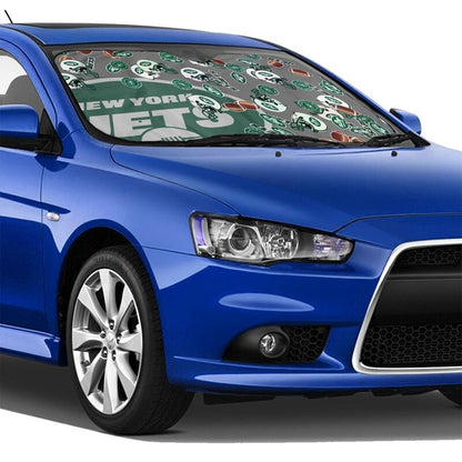 New York Jets Print multiple sizes car windshield sunshade panel car windshield sunshade cover