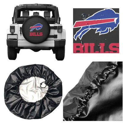 Buffalo Bills 2 car dustproof sunscreen tyre protective cover Tyre protective cover