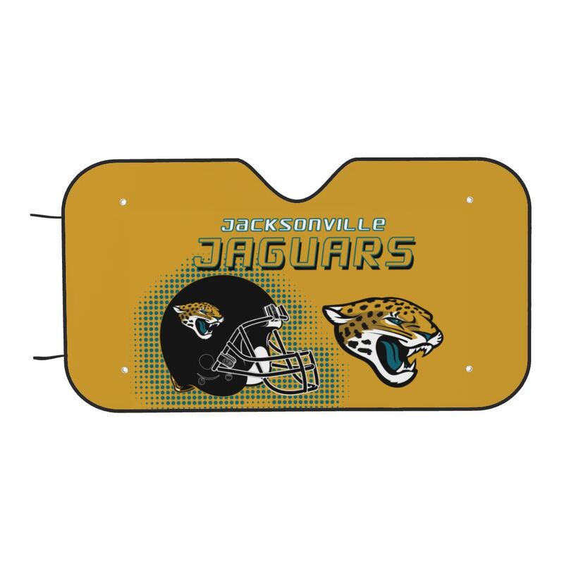 Jacksonville Jaguars Printing Car windshield sunshades is suitable car front windshield sunshades