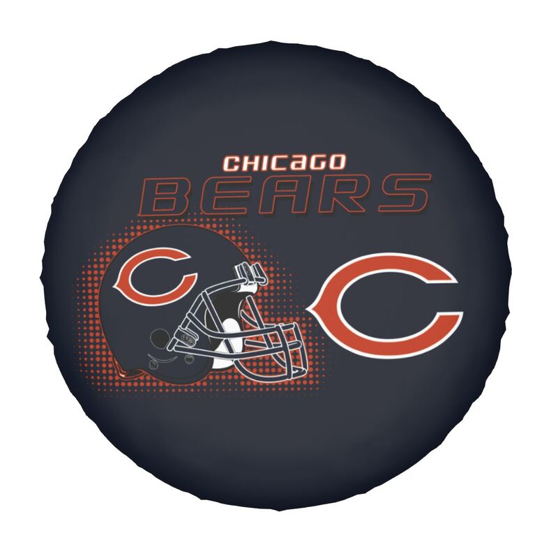 Chicago Bears Print car tire protection cover car spare tire dust protection covers