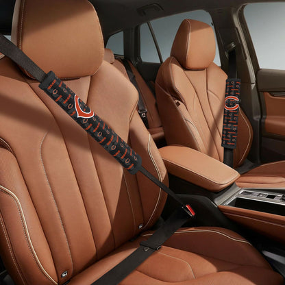 Chicago Bears personalized seat belt protective cover Car seat belt protective cover