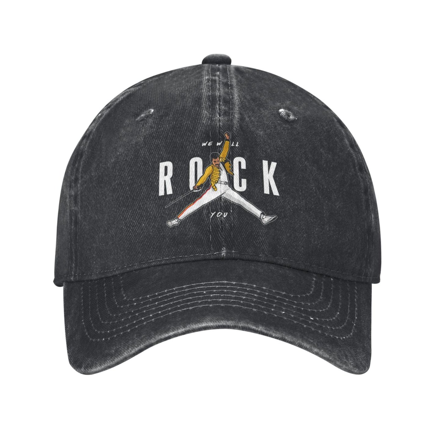 Freddie Mercury Printed unisex baseball cap outdoor hats adjustable cap trucker gift hat