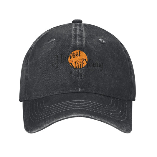 Neil Young Harvest Printed unisex baseball cap outdoor hats adjustable cap trucker gift hat