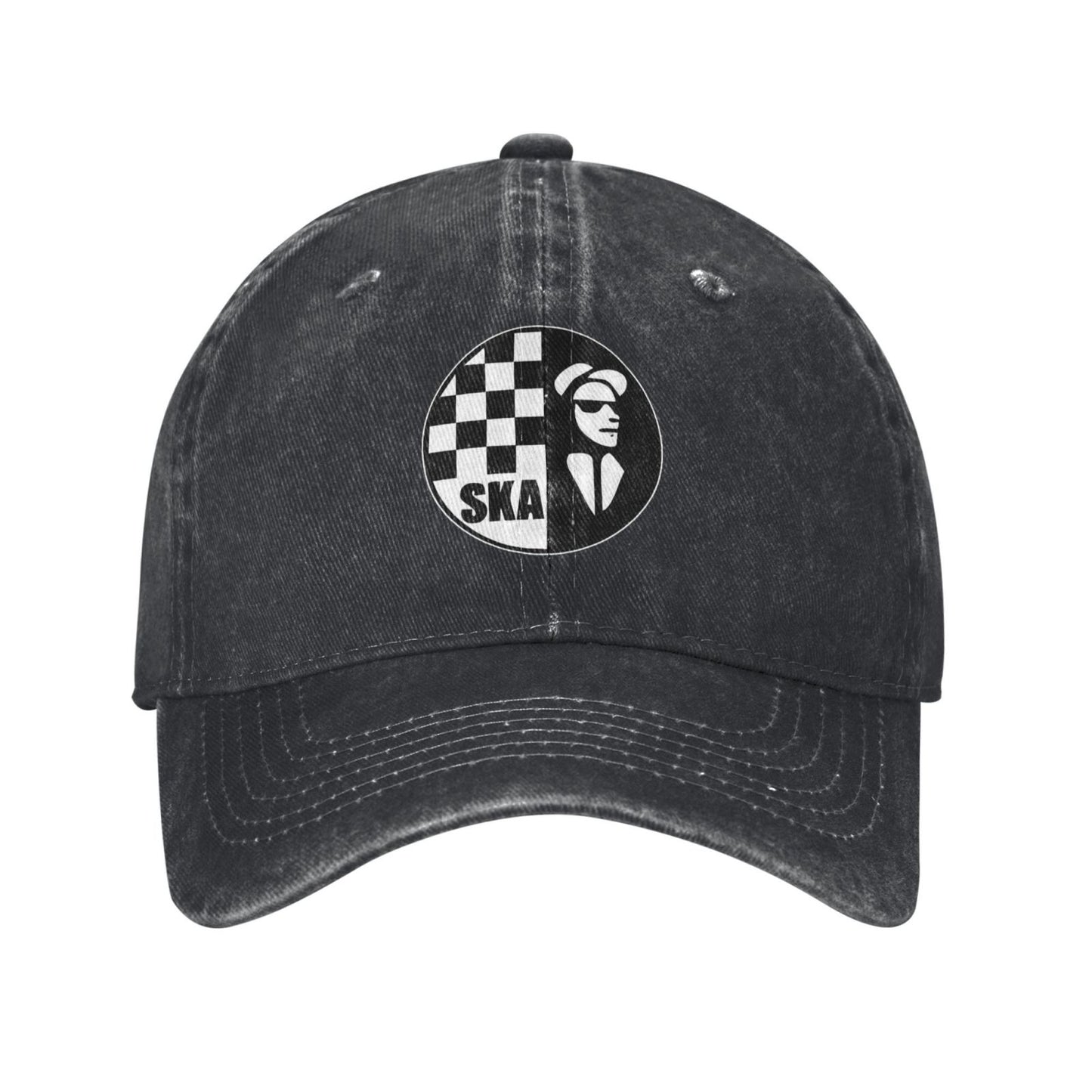 Ska Logo Rude Boy Printed unisex baseball cap adjustable cap outdoor sun hats trucker hat