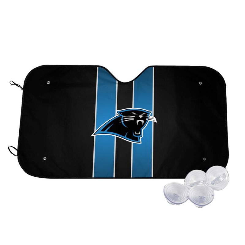 Carolina Panthers Print suitable for front Car windshield sunshades Car windshield sunshades