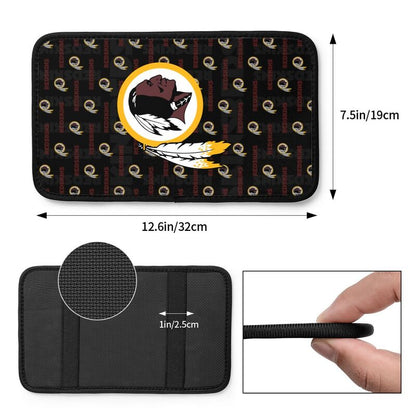 Washington Redskins printed Car handrail cushion Personalized car armrest cover