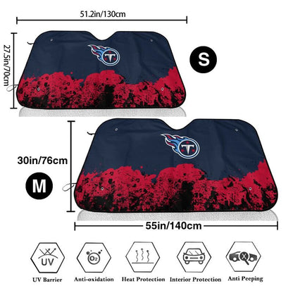 Tennessee Titans Print car front windshield sunshade car windshield sunshade (multi size)