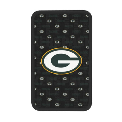 Green Bay Packers 2 printed Car handrail cushion Personalized car armrest cover