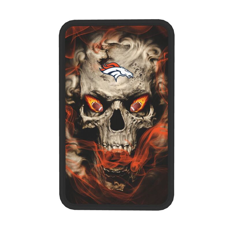 Denver Broncos Printed car armrest box pad elbow support anti slip pad