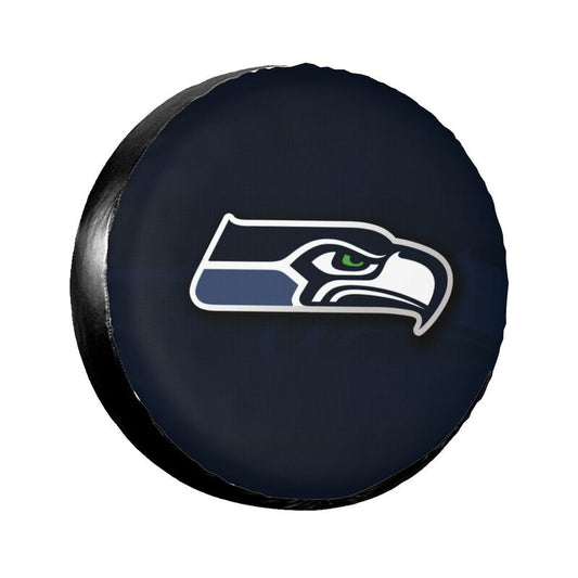 Seattle Seahawks car dustproof sunscreen tyre protective cover Tyre protective cover