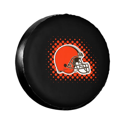 Cleveland Browns Printing tire protection cover car sun protection tire protection cover