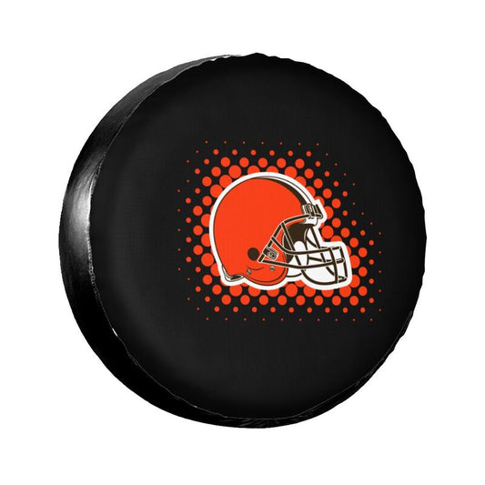 Cleveland Browns Printing tire protection cover car sun protection tire protection cover