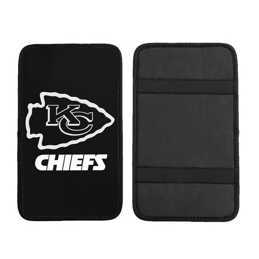 Kansas City Chiefs1 Printed car center armrest box pad anti slip pad