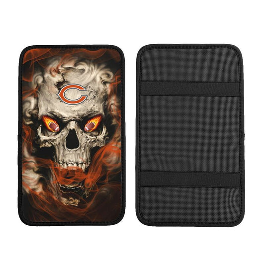 Chicago Bears Printed car armrest box pad elbow support anti slip pad